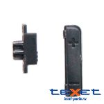 Толкатель кнопки включения teXet TM-B117 громкости и фонарика <черный> (оригинал) 